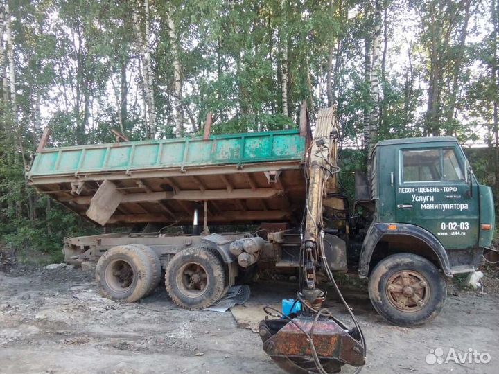 КАМАЗ 55102 с КМУ, 1992