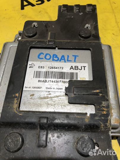 Эбу двигателем Chevrolet Cobalt
