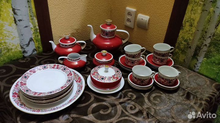 Сервиз чайный Julia ГДР фарфор