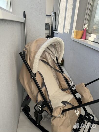 Детские зимние санки