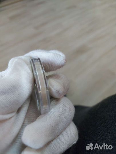 Монета 3 рубля серебро 2015 год