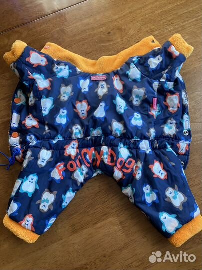 Комбинезон для маленькой собаки зима