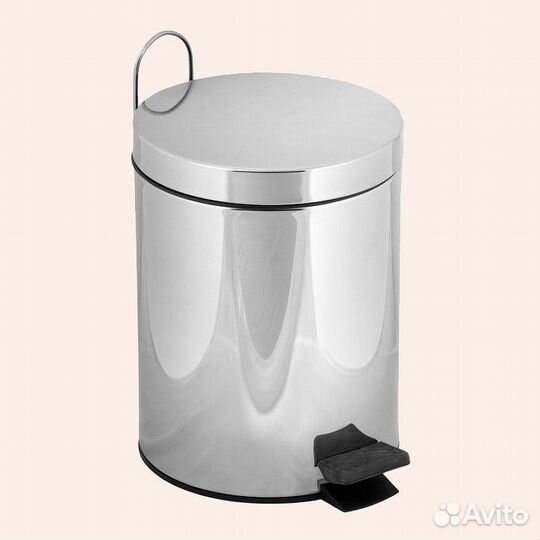 Ведро для мусора TW Harmony twcv010-5cr Хром
