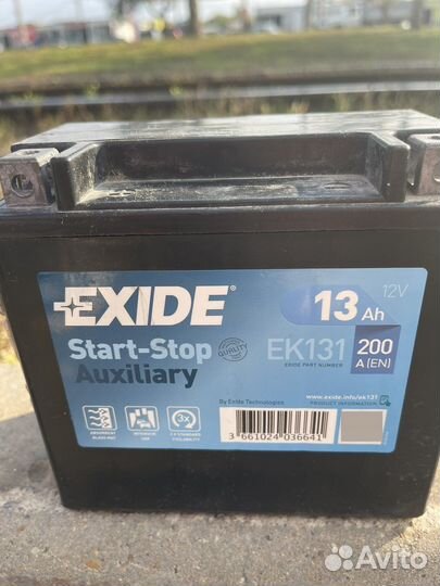 Exide Аккумуляторная батарея для ибп старт стоп
