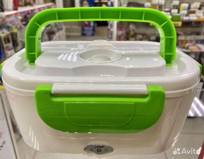 Ланч бокс для еды с подогревом от сети и от прикур