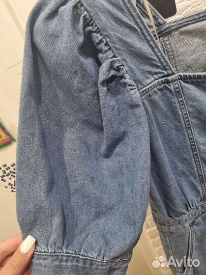 Джинсовый комбез HM новый