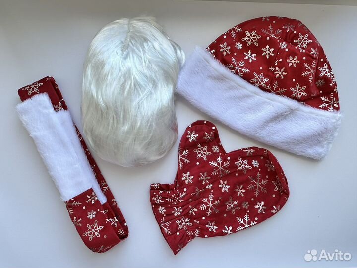 Карнавальный костюм Деда Мороза взрослый