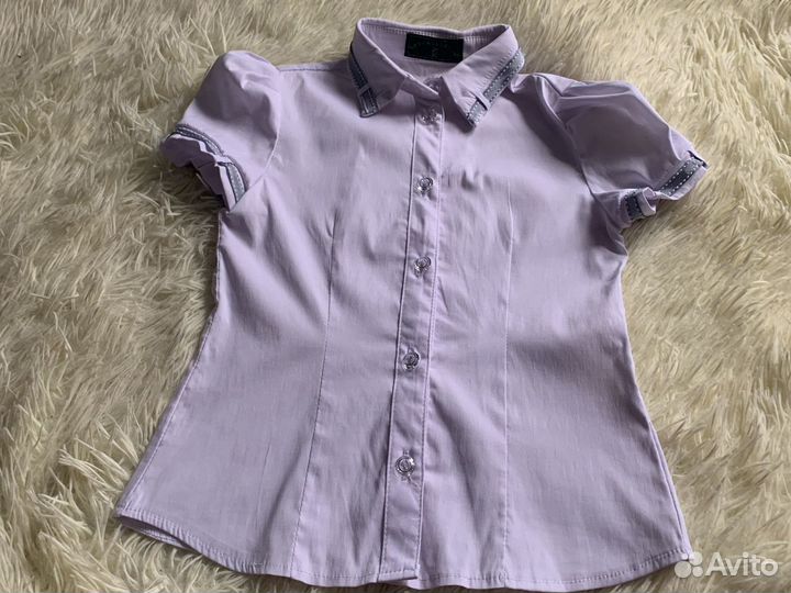 Рубашка школьная