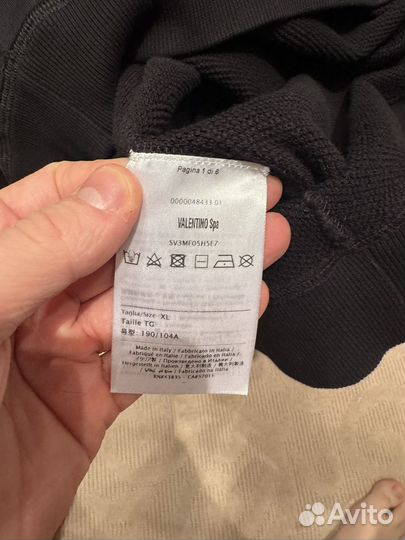 Свитшот valentino оригинал