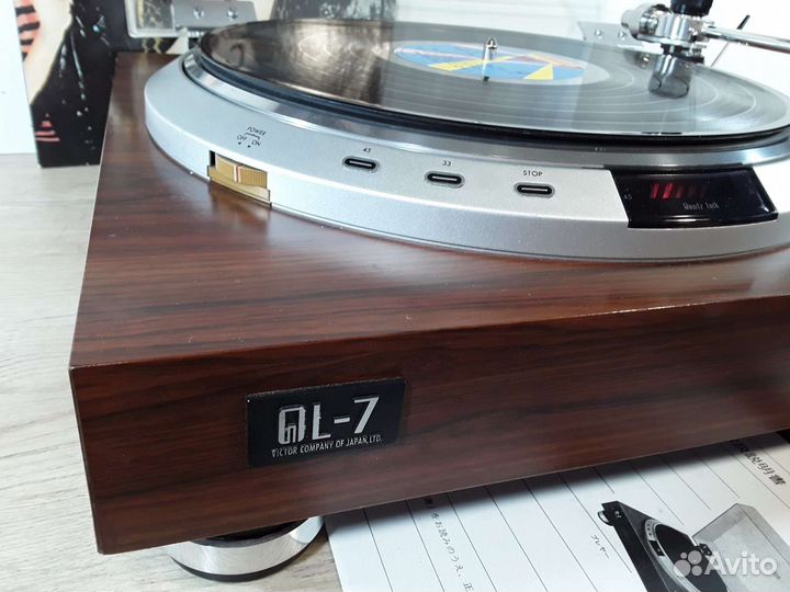 Проигрыватель винила Victor QL-7. Made in Japan