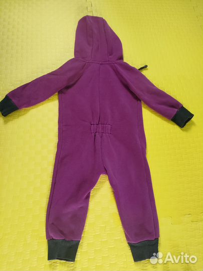 Комбинезон из футера 80-86