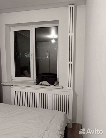 Экран, короб для радиатора отопления батареи