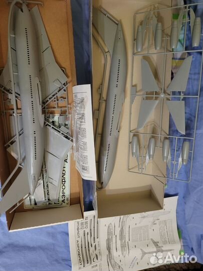 Сборная модель самолета ил 86 Аэрофлот