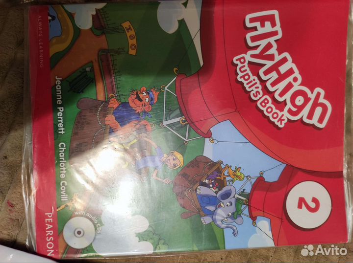 Flyhigh учебник английского 2 класс и тетрадь