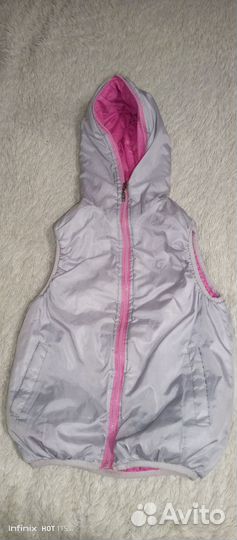 Жилет двухсторонний 116-134