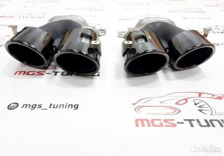 Насадки на Mercedes стиль CLA45 AMG C118 black