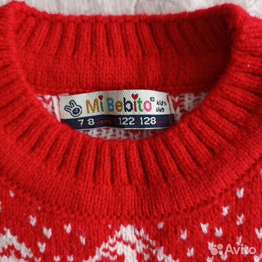 Свитер детский новый 116-122