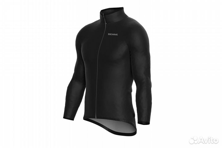 Велокуртка Biemme Warm Jampa (2023), черная, разм