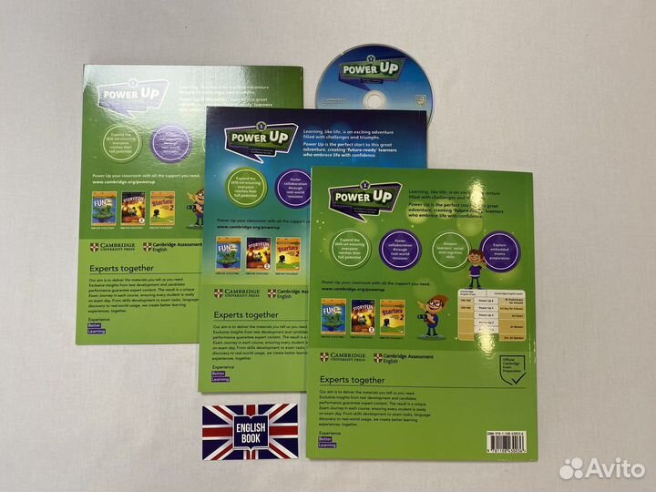 Power Up 1/ комплект (AB,HB,PB,CD) новый
