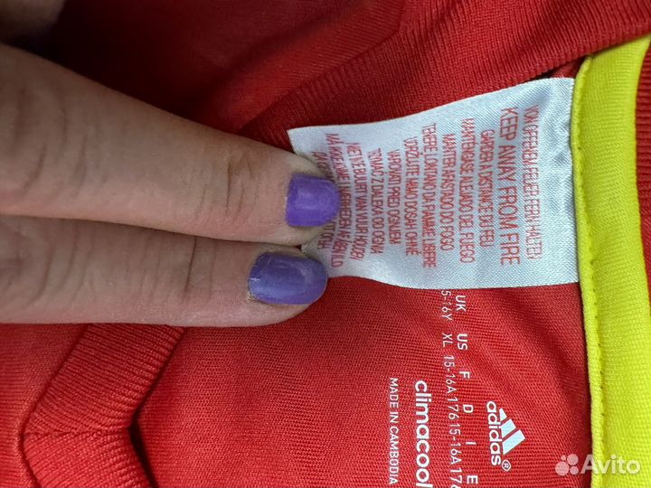 Футбольная форма adidas Испания 13-14 л;16 леи