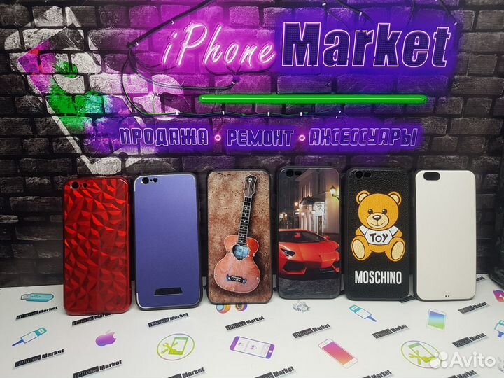 Чехлы силиконовые iPhone 6 / 6s