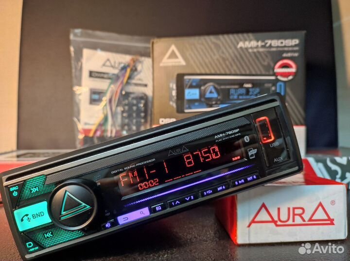 Автомагнитола aura AMH-76DSP (2023)