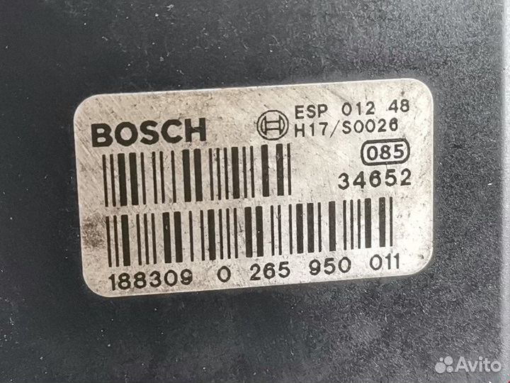 Блок ABS для Audi A4 B6 8E0614517L