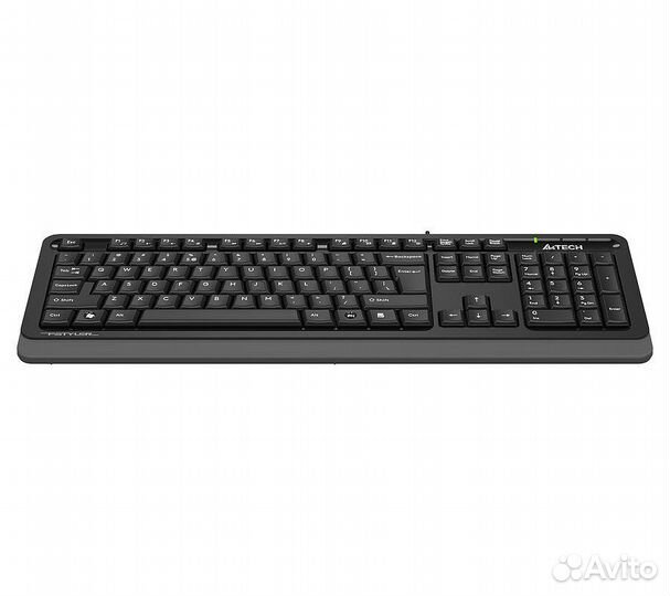 Клавиатура A4Tech Fstyler FKS10, черный/серый