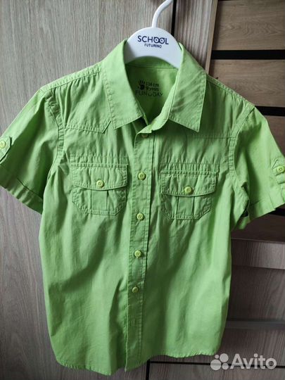 Рубашка для мальчика 134