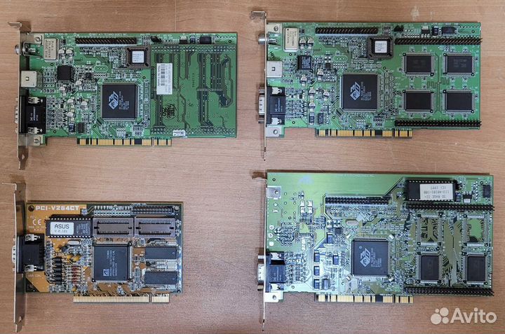 Видеокарта PCI, AGP, PCI-E