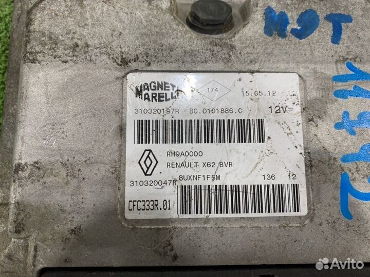 Блок управления АКПП Renault Master JV0A 2010-2024