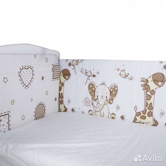 Бортики в детскую кроватку