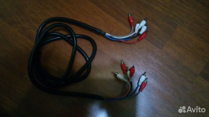 Кабель тюльпан папа-папа