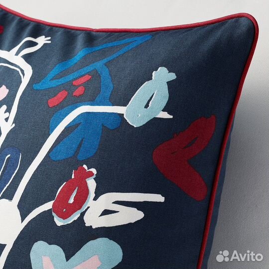 Чехол на подушку моларборсте икеа