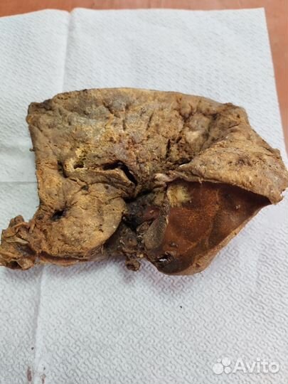 Для собак лакомство вкусняшки вялен. печень рубец