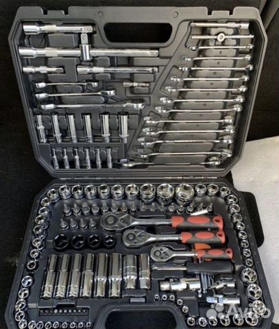 Набор инструментов головки ключи 151 предмет