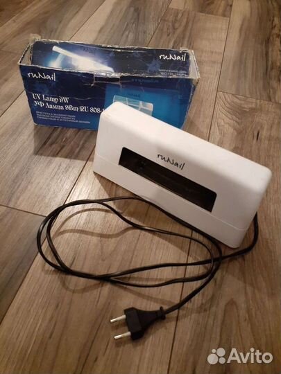Уф лампа для ногтей 9В