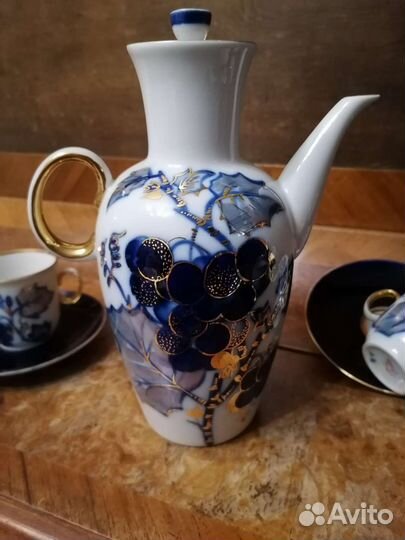 Кофейный сервиз лфз, Чёрный Виноград