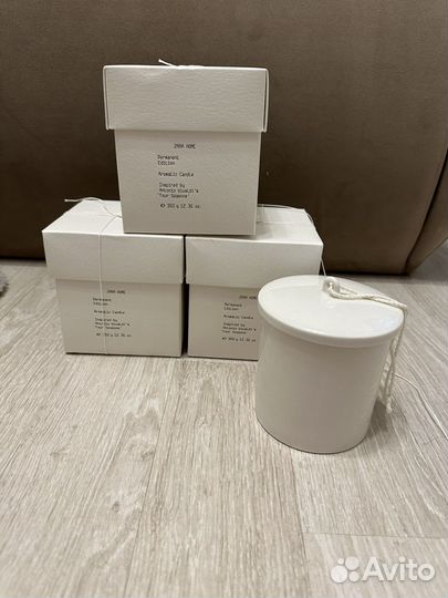 Zara home свеча permanent edition