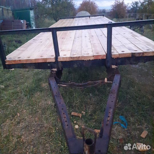 Прицеп трал (тяжеловоз) АвтоСпецСервис 8319, 1986