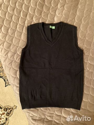 Жилет школьный черный