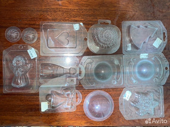 Формочки для мыла и бомбочек