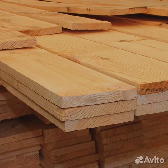 Доски лиственницы камерной сушки 25x180 мм, высока