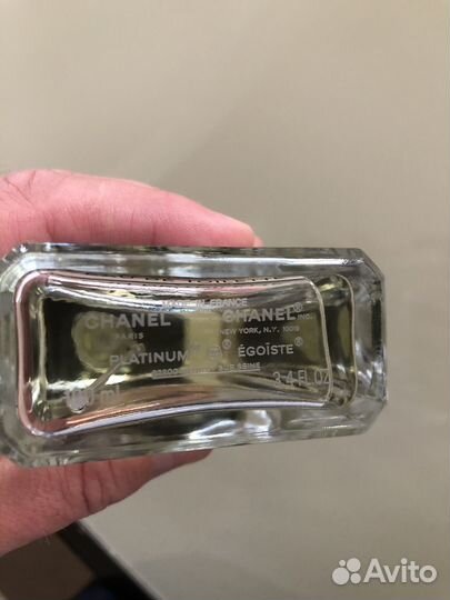 Туалетная вода chanel egoiste platinum
