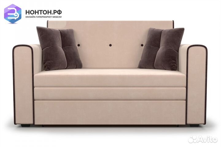 Диван выкатной Санта бежевый