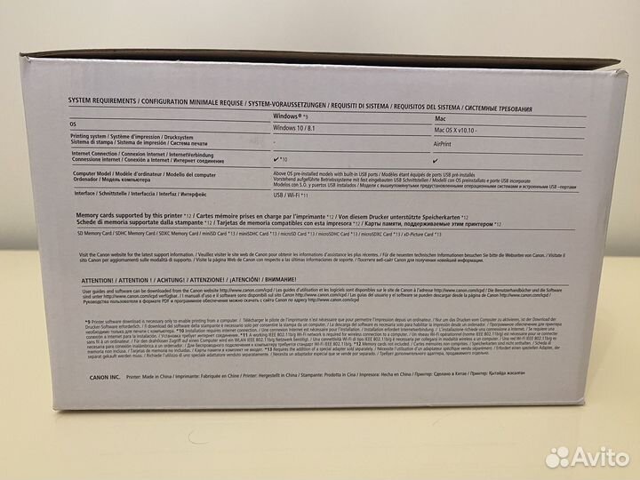 Новый Canon Selphy cp1300