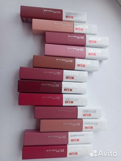 Матовая помада Maybelline Super stay Ink