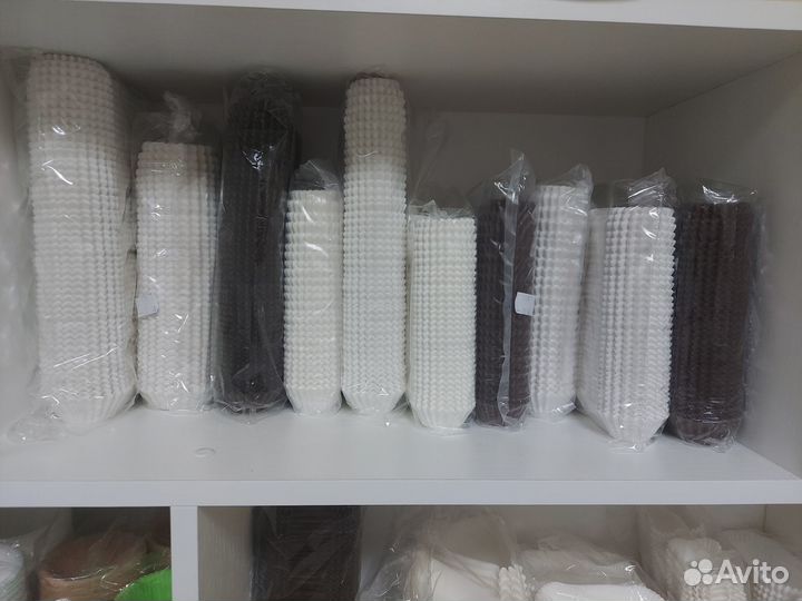 Капсулы бумажные тарталетки формочки кулинарные