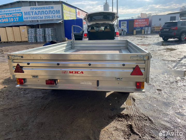 Прицеп мзса 817738.001 двухосный. Рассрочка