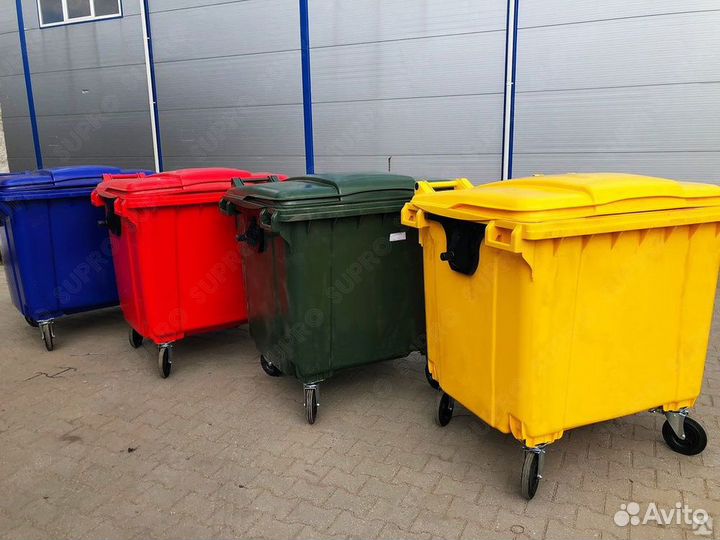 Контейнер для мусора 660л Ш7569